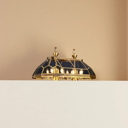 The golden all-copper ceiling lamp is a simple and modern lighting fixture for the living room and bedroom The golden all-copper ceiling lamp is a simple and modern lighting fixture for the living room and bedroom